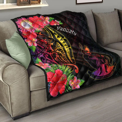Vanuatu Premium Quilt - Tropical Hippie Style