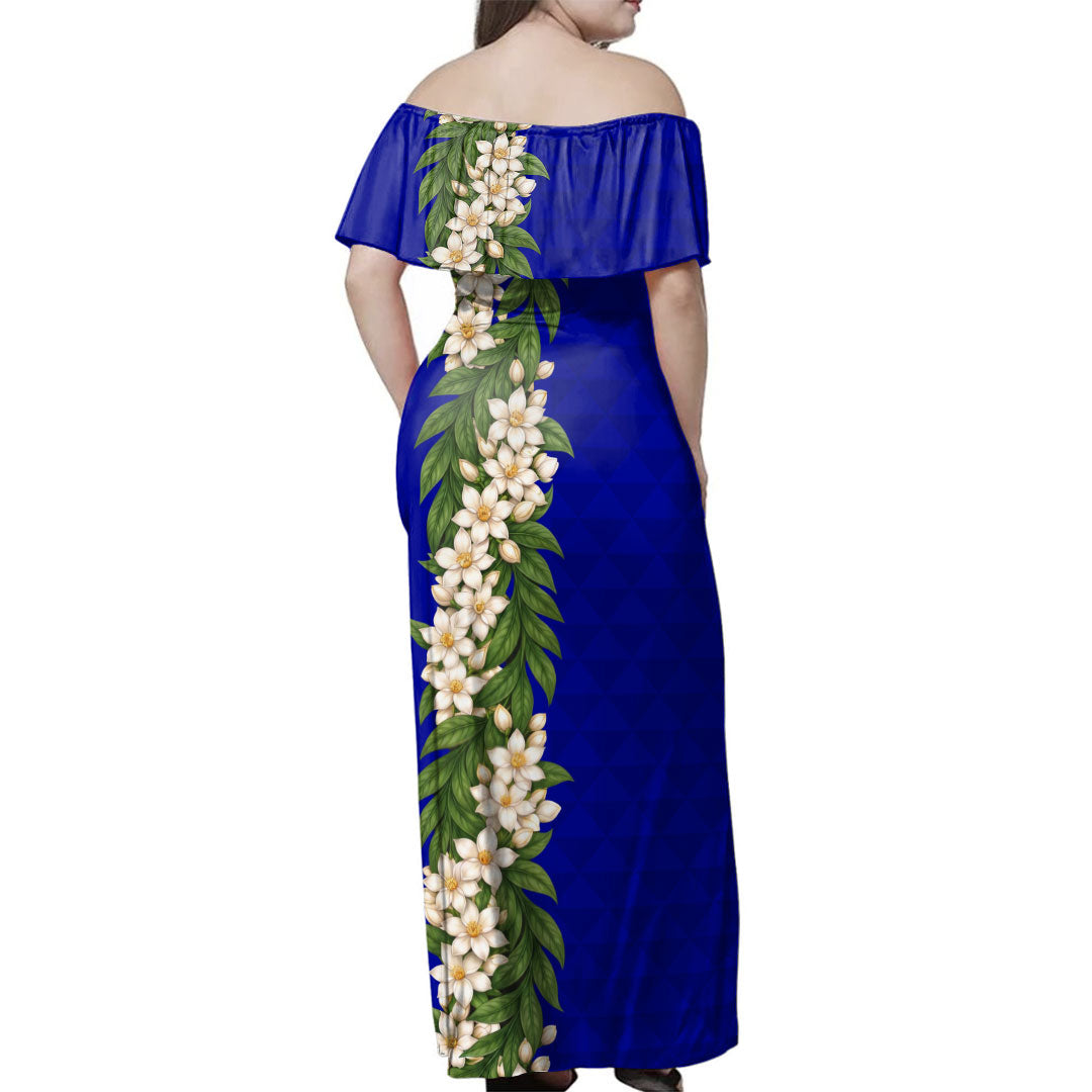 Philippines Filipinos Combo Dress And Shirt Sampaguita Flower Sun Pattern Island Style