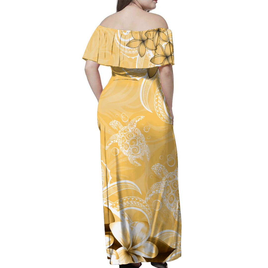 Hawaii Polynesian Combo Dress And Shirt Kanaka Maoli Turtle Plumeria Tribal Style