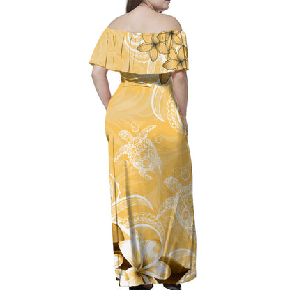 Hawaii Polynesian Combo Dress And Shirt Kanaka Maoli Turtle Plumeria Tribal Style