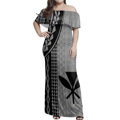 Hawaii Polynesian Combo Dress And Shirt Kanaka Maoli Polynesian Tattoo