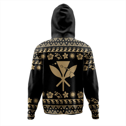 Hawaii Hoodie Vintage Set Hawaiian Symbols