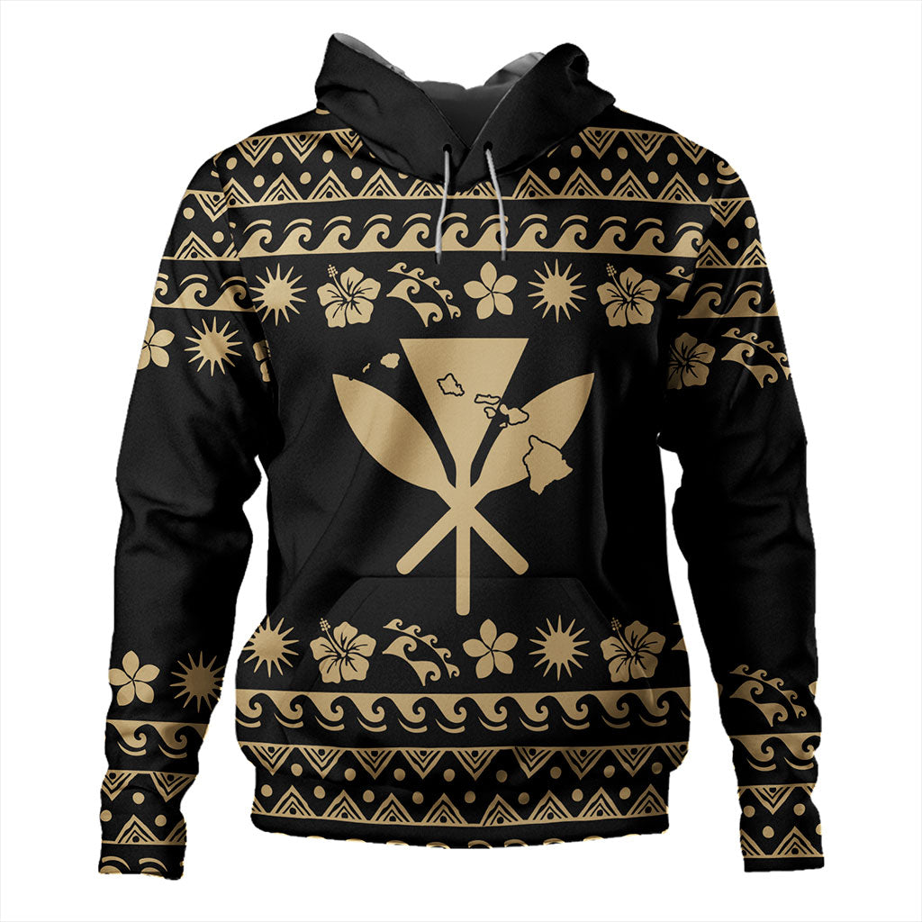 Hawaii Hoodie Vintage Set Hawaiian Symbols