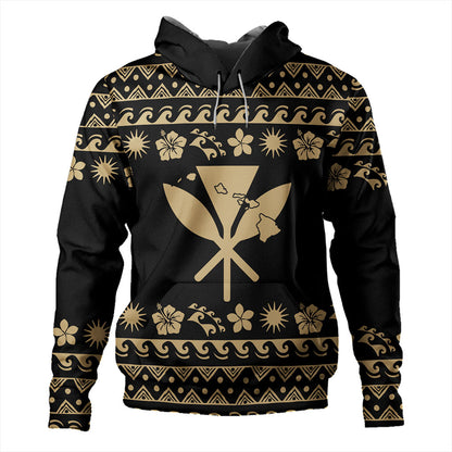 Hawaii Hoodie Vintage Set Hawaiian Symbols