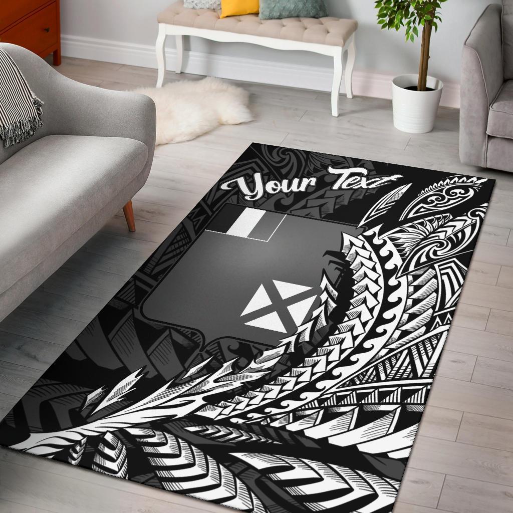 Wallis and Futuna Area Rug - Custom Personalised Wings Style