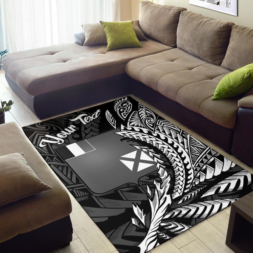 Wallis and Futuna Area Rug - Custom Personalised Wings Style