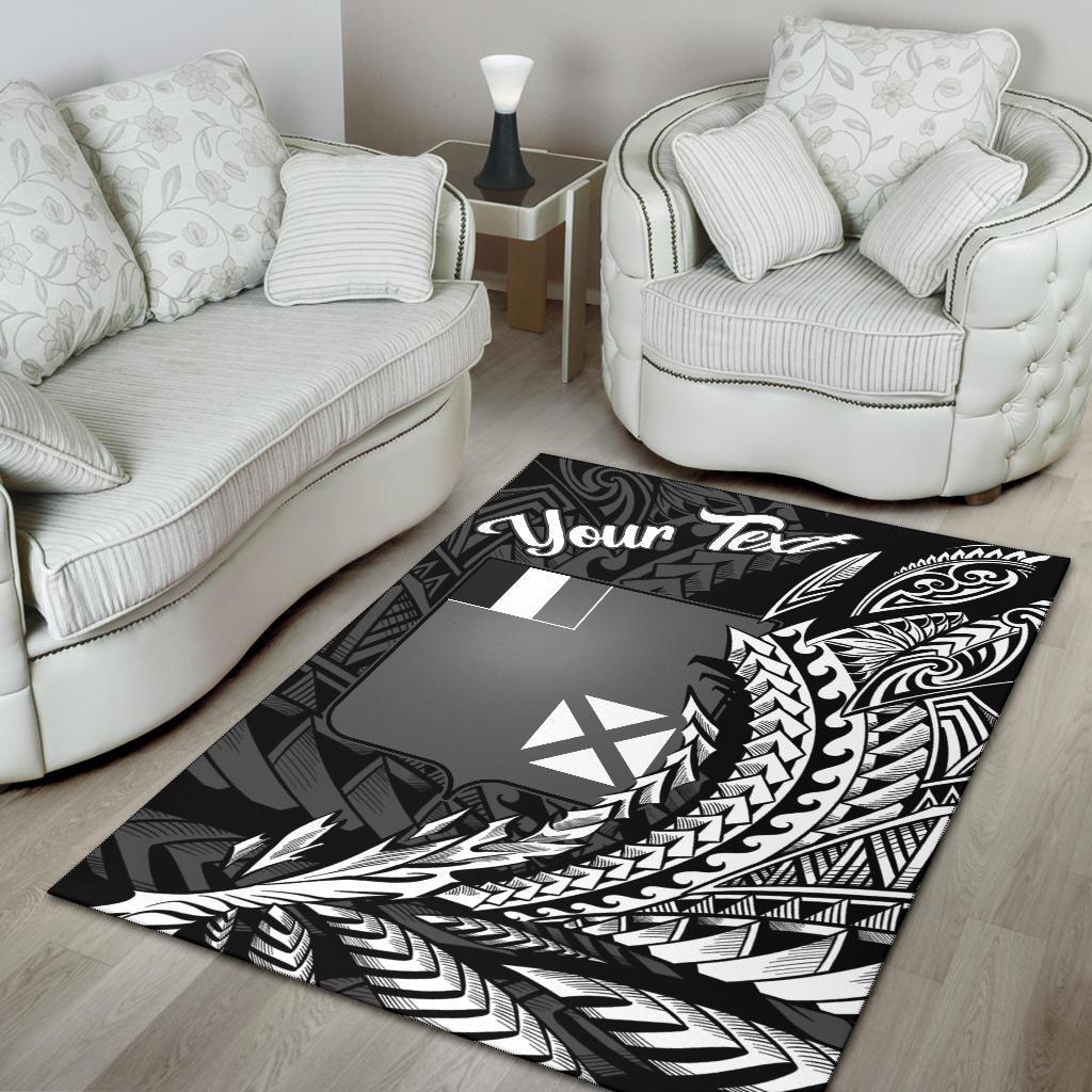 Wallis and Futuna Area Rug - Custom Personalised Wings Style