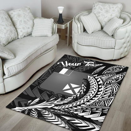 Wallis and Futuna Area Rug - Custom Personalised Wings Style
