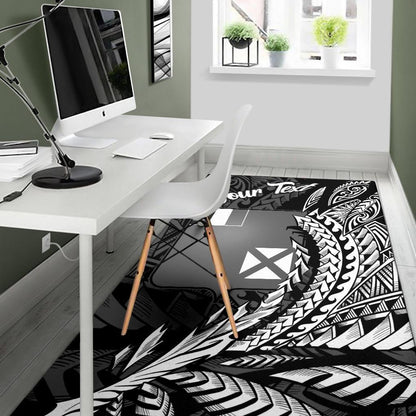 Wallis and Futuna Area Rug - Custom Personalised Wings Style