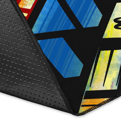 Wallis and Futuna Area Rug - Dolphin Surfing