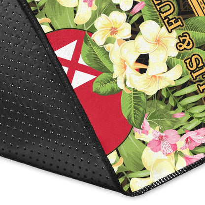 Wallis and Futuna Area Rug - Polynesian Gold Patterns Collection