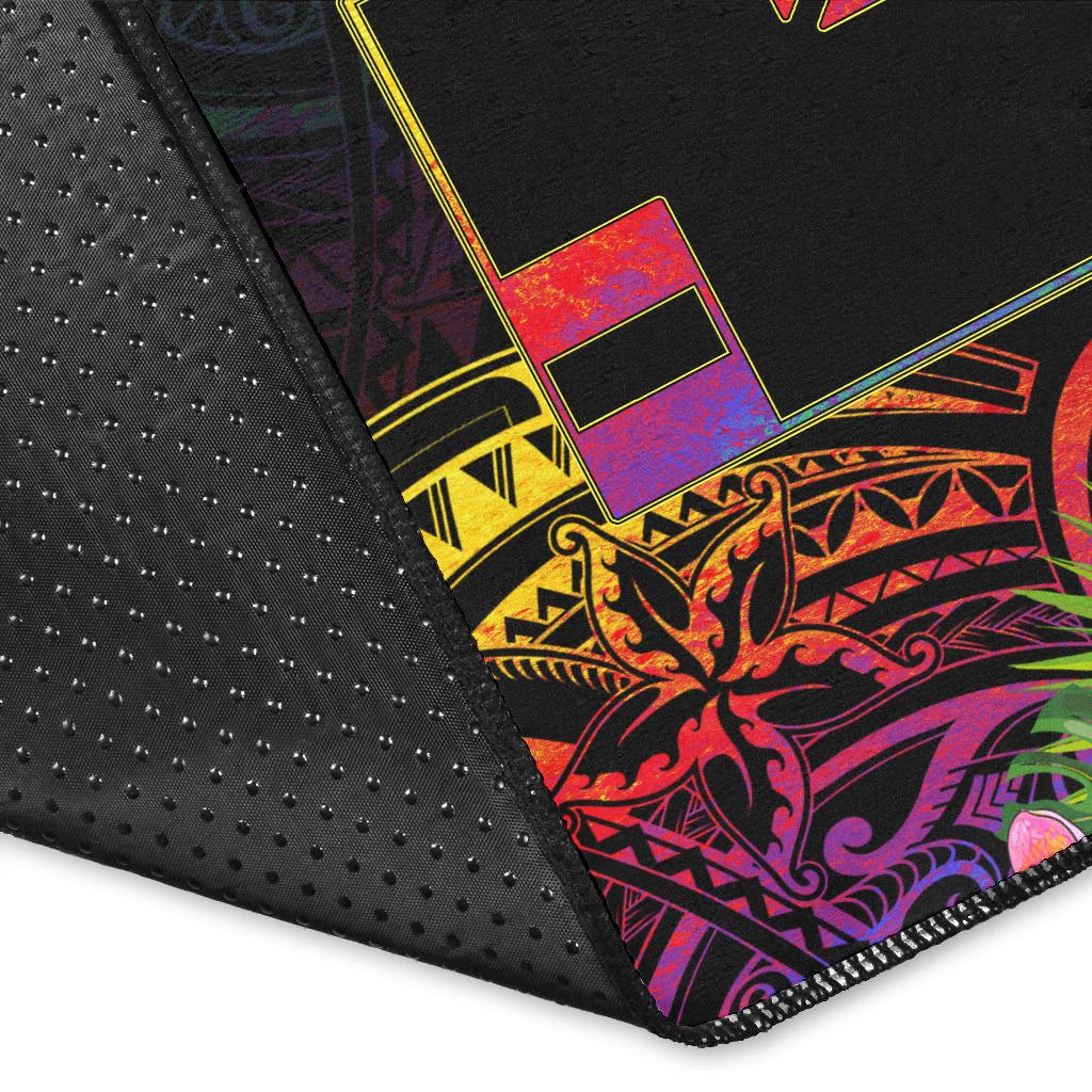 Wallis and Futuna Area Rug - Tropical Hippie Style