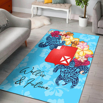 Wallis and Futuna Area Rug - Tropical Style