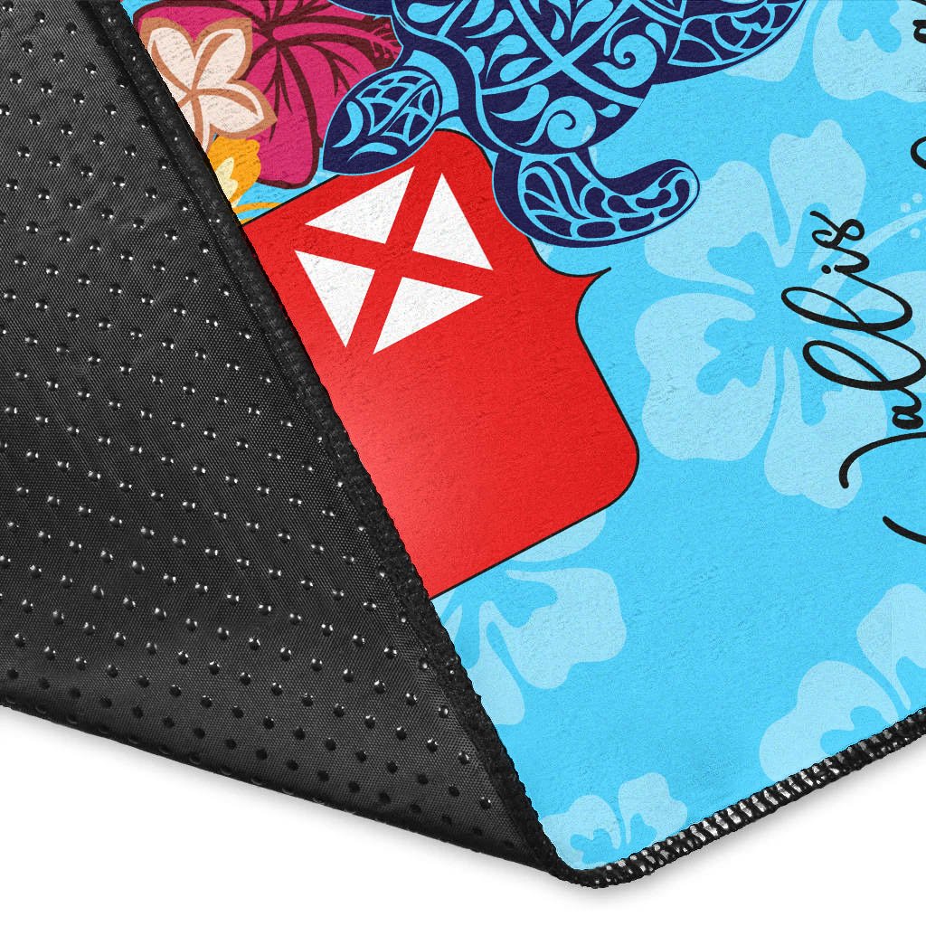 Wallis and Futuna Area Rug - Tropical Style