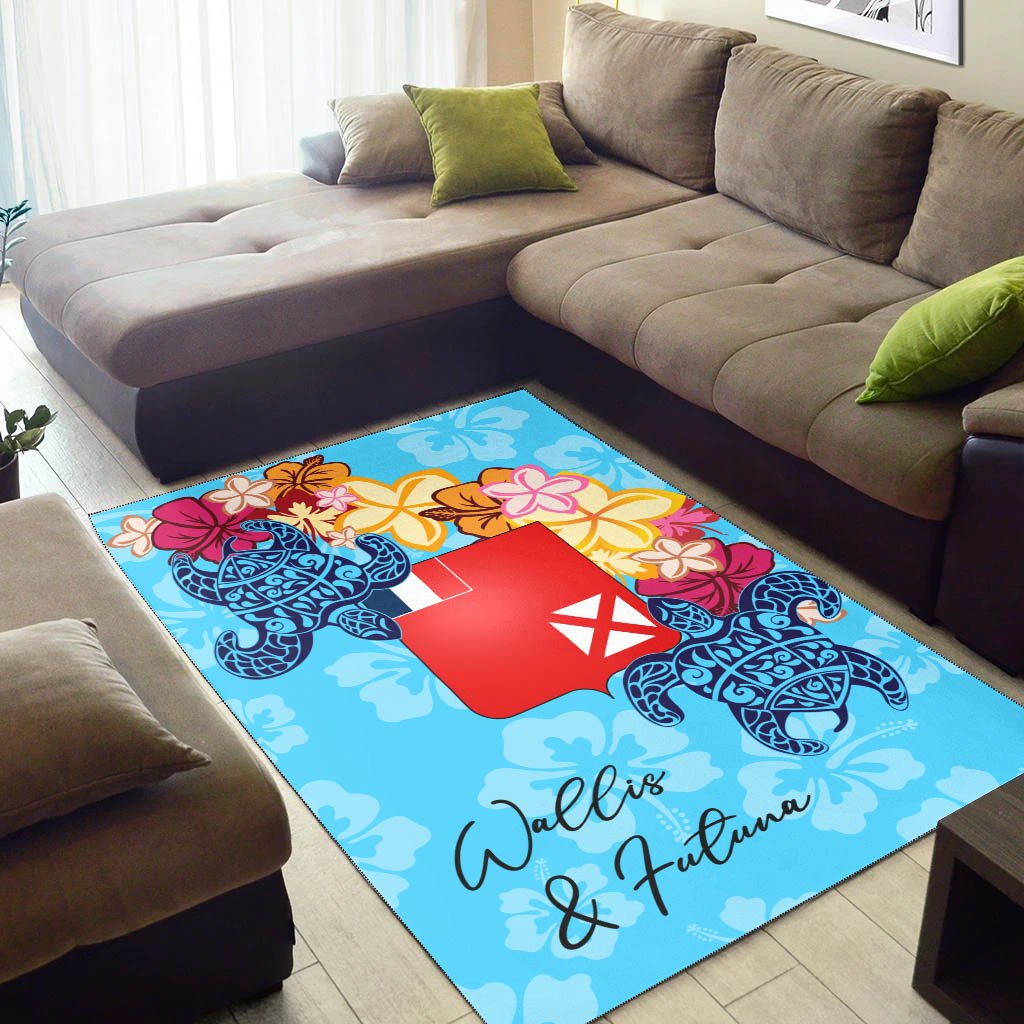 Wallis and Futuna Area Rug - Tropical Style