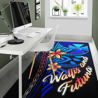 Wallis and Futuna Area Rug - Vintage Tribal Mountain