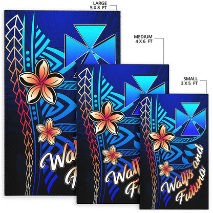 Wallis and Futuna Area Rug - Vintage Tribal Mountain