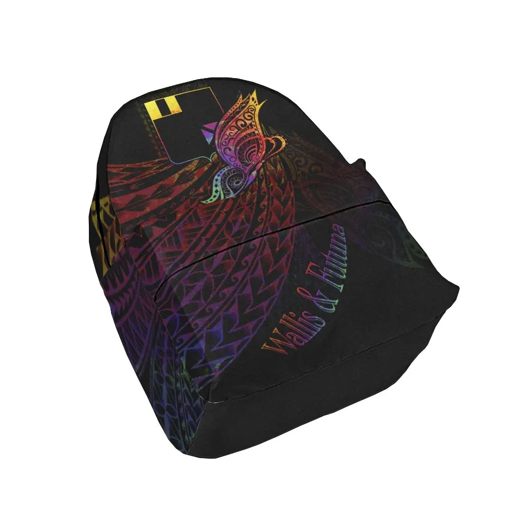Wallis and Futuna Backpack - Butterfly Polynesian Style
