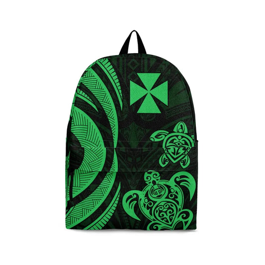 Wallis and Futuna Backpack - Green Tentacle Turtle