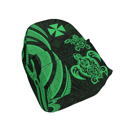 Wallis and Futuna Backpack - Green Tentacle Turtle