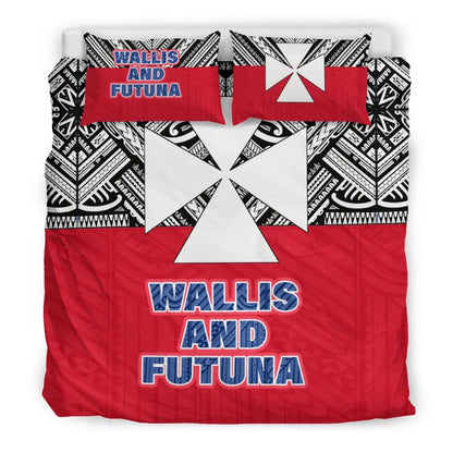 Wallis And Futuna Duvet Cover Set - Polynesian Design