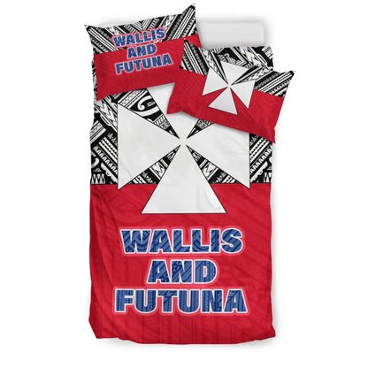 Wallis And Futuna Duvet Cover Set - Polynesian Design