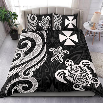 Wallis And Futuna Bedding Set - White Tentacle Turtle