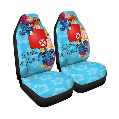 Wallis and Futuna Car Seat Cover - Tropical Style