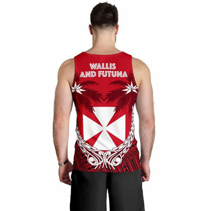 Wallis and Futuna Polynesian Coconut Men Tank Top