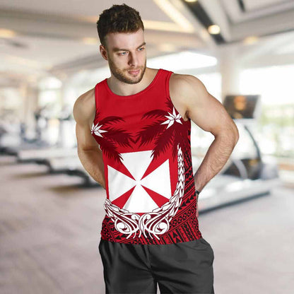 Wallis and Futuna Polynesian Coconut Men Tank Top