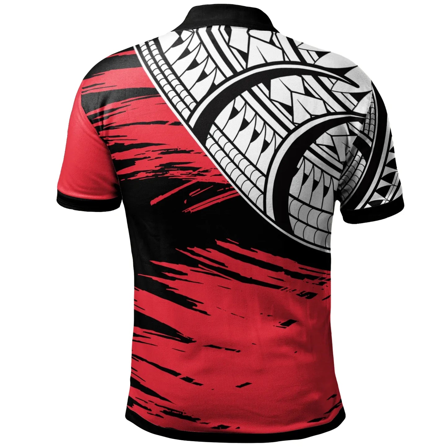 Wallis and Futuna Custom Personalised Polo Shirt - Wallis And Futuna Flag Style With Claw Pattern