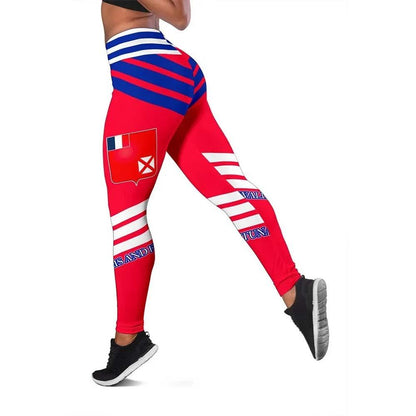 Wallis and Futuna Legging - Line Style