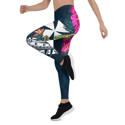 Wallis and Futuna Legging - Summer Vibes