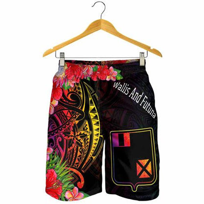 Wallis and Futuna Men Shorts - Tropical Hippie Style