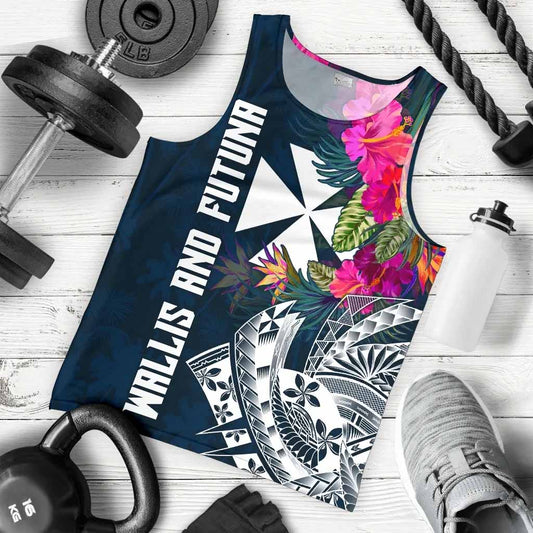 Wallis and Futuna Men Tank top - Summer Vibes
