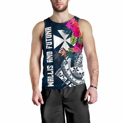 Wallis and Futuna Men Tank top - Summer Vibes