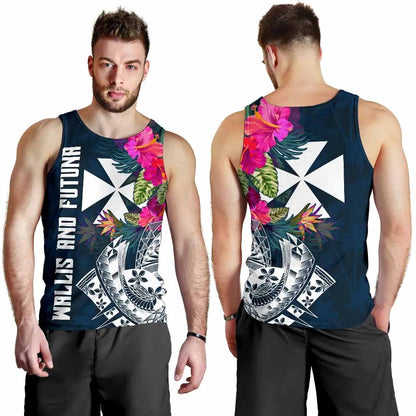 Wallis and Futuna Men Tank top - Summer Vibes