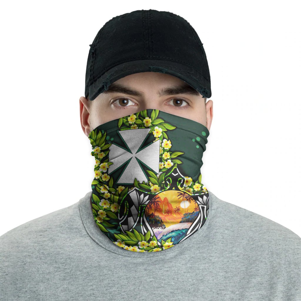 Wallis and Futuna Neck Gaiter - Ti Leaf Lei Turtle