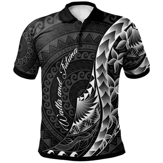 Wallis and Futuna Polo Shirt - Polynesian Pattern Style