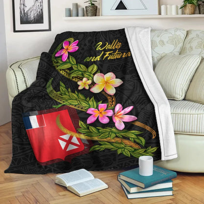 Wallis and Futuna Polynesian Blanket - Plumeria Tribal