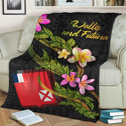 Wallis and Futuna Polynesian Blanket - Plumeria Tribal