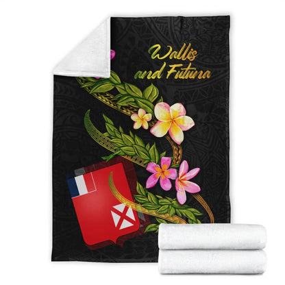 Wallis and Futuna Polynesian Blanket - Plumeria Tribal