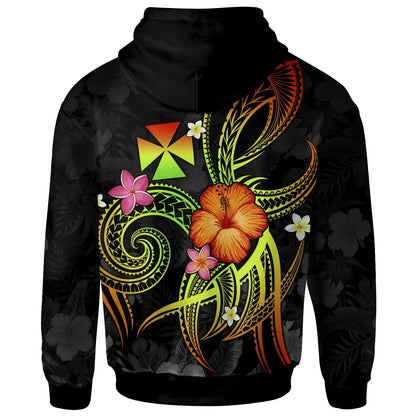 Wallis and Futuna Polynesian Hoodie - Legend of Wallis and Futuna (Reggae)