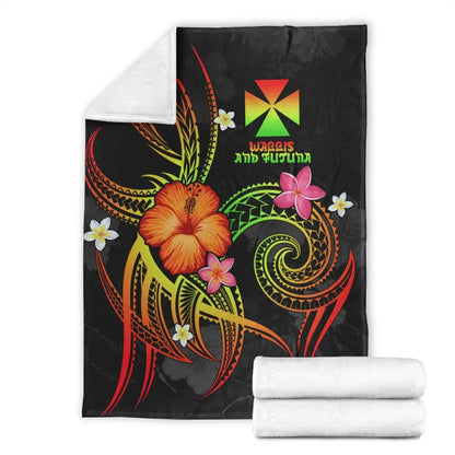 Wallis and Futuna Polynesian Premium Blanket - Legend of Wallis and Futuna (Reggae)