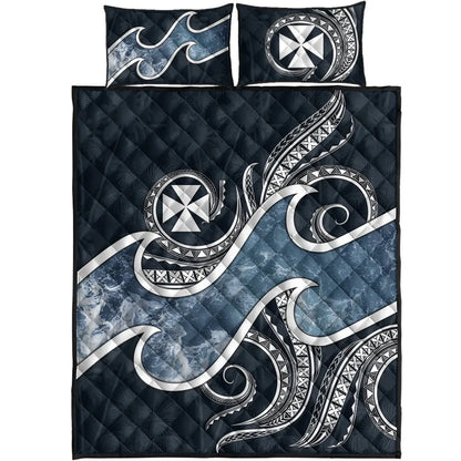 Wallis and Futuna Polynesian Quilt Bed Set - Ocean Style
