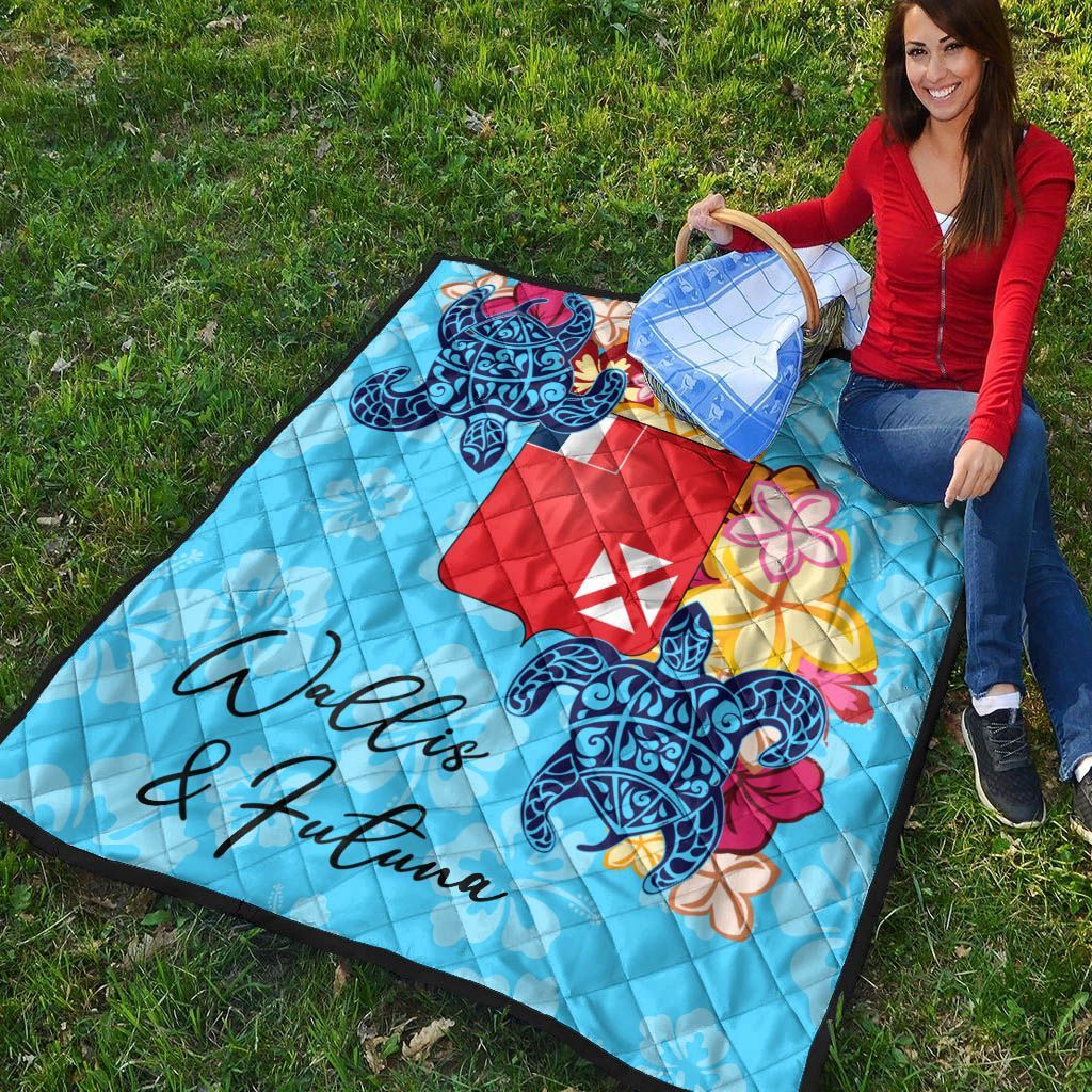 Wallis and Futuna Premium Quilt - Tropical Style
