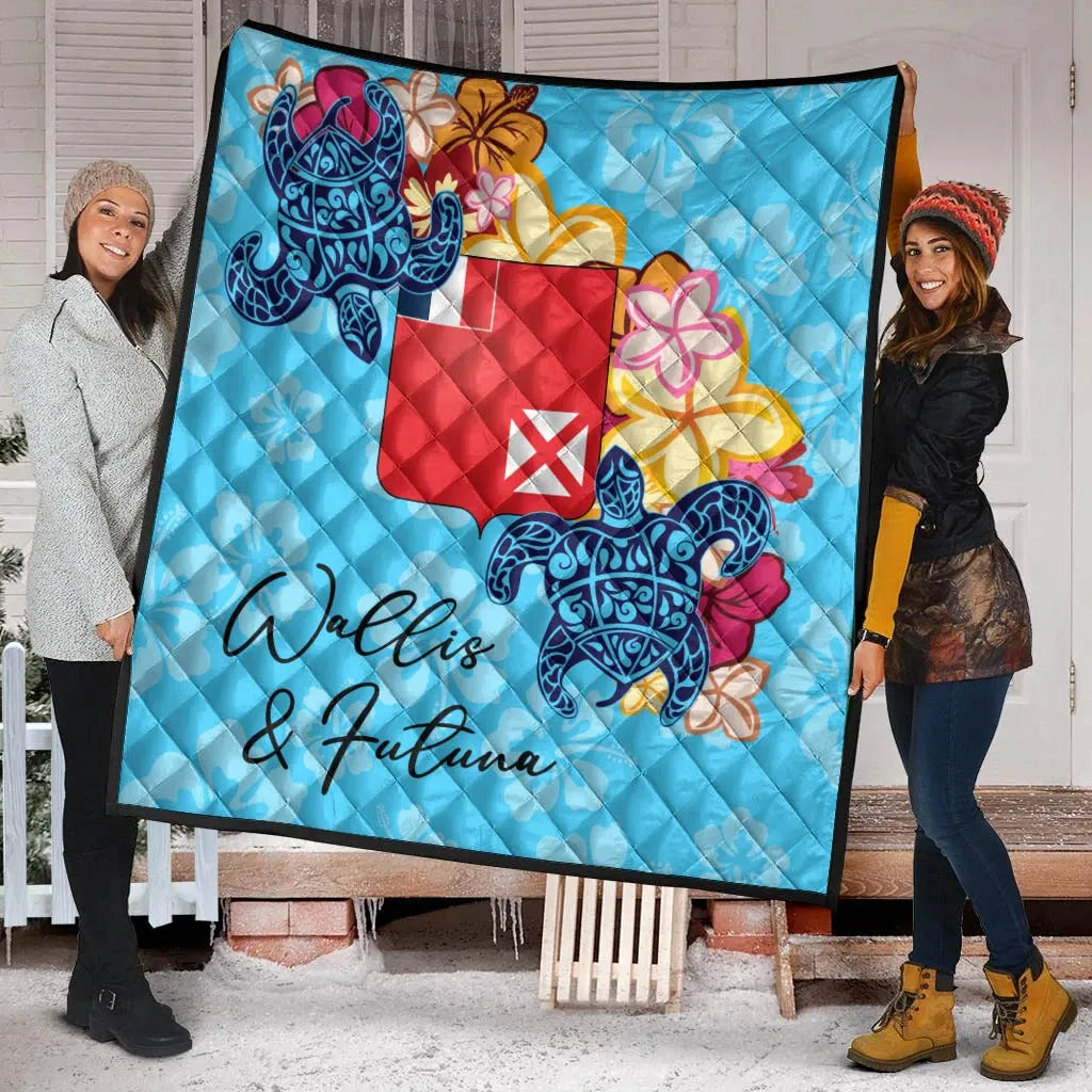 Wallis and Futuna Premium Quilt - Tropical Style
