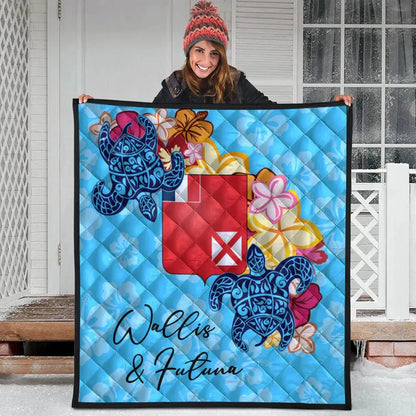 Wallis and Futuna Premium Quilt - Tropical Style