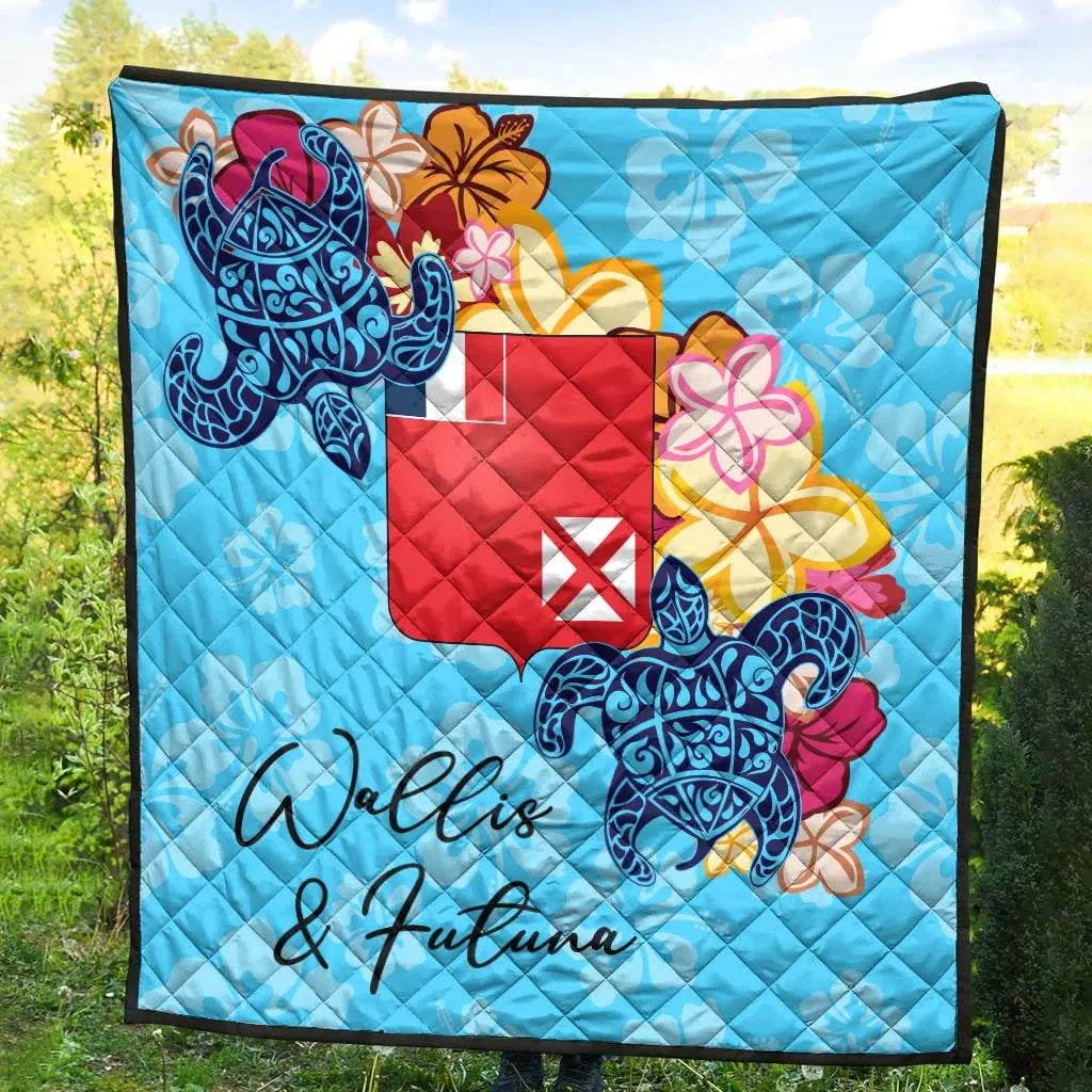 Wallis and Futuna Premium Quilt - Tropical Style