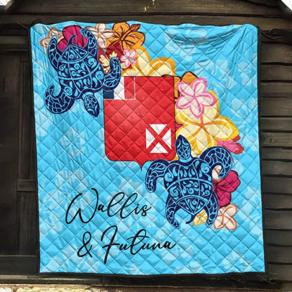 Wallis and Futuna Premium Quilt - Tropical Style